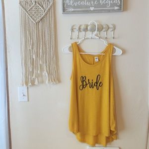 Custom “Bride” Tank